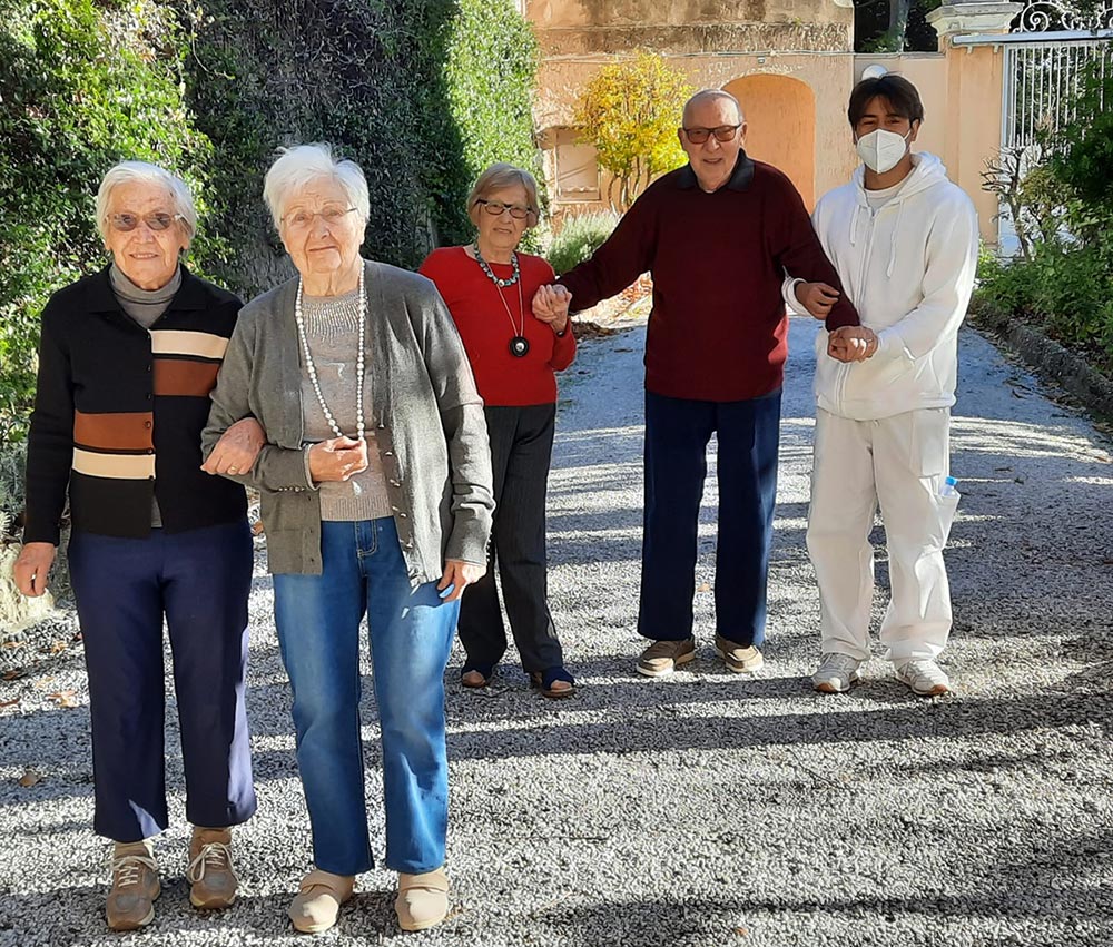 Casa di riposo Genova Villa Marta di Betania riabilitazione fisioterapia anziani
