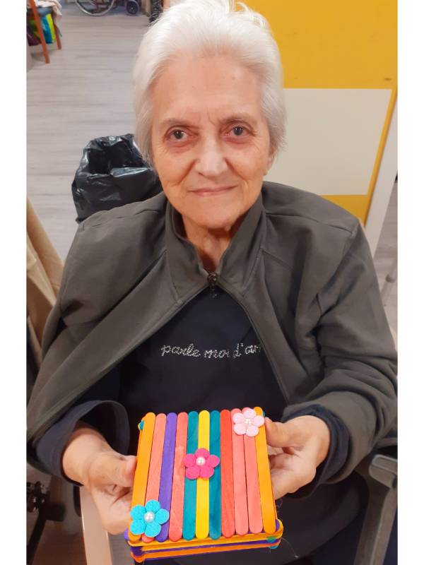 Rsa Genova Castelletto Villa Marta di Betania - Laboratorio artistico