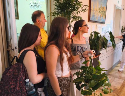 A Villa Marta gli studenti del progetto Piante nelle scuole