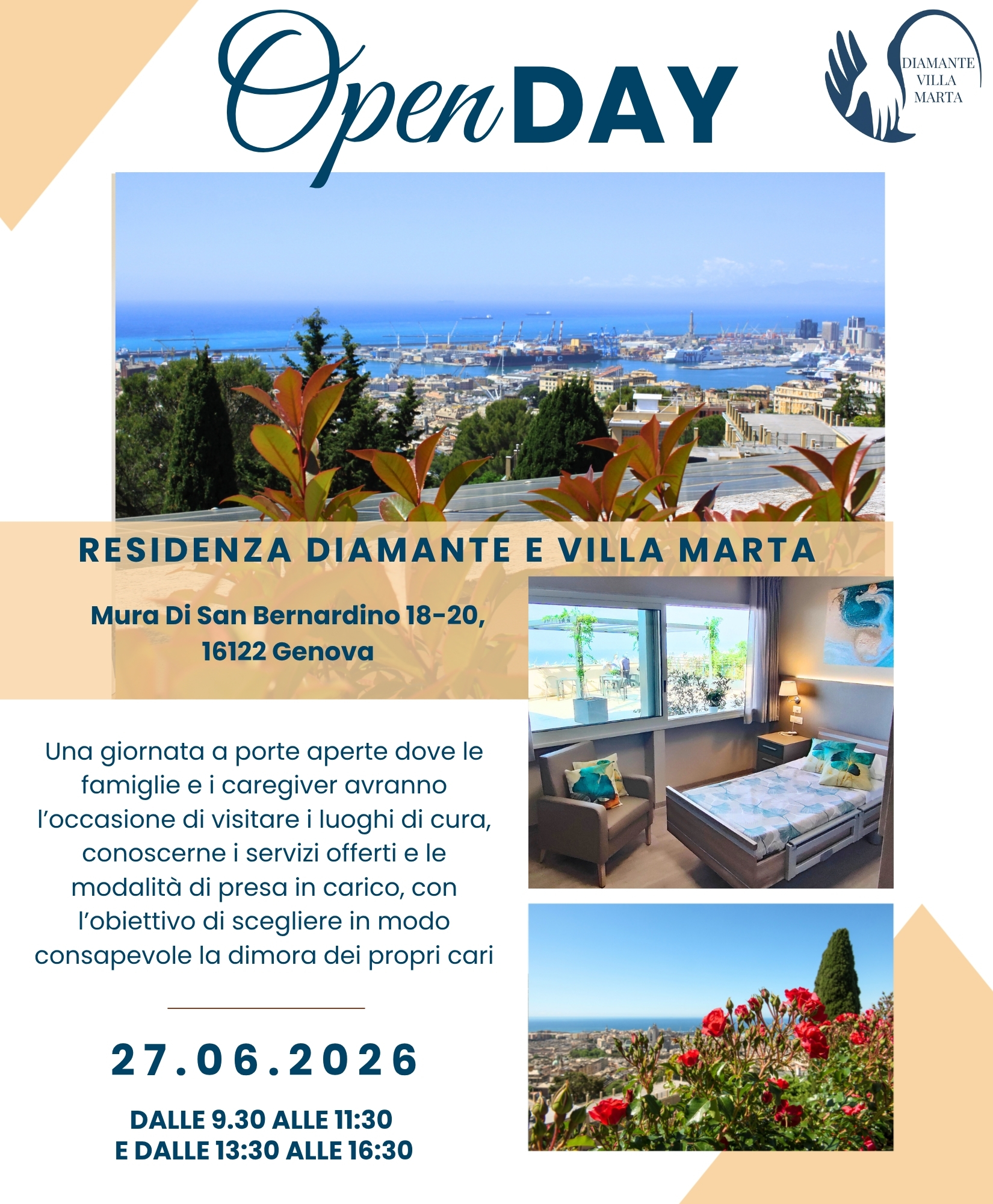Open day 27 giugno